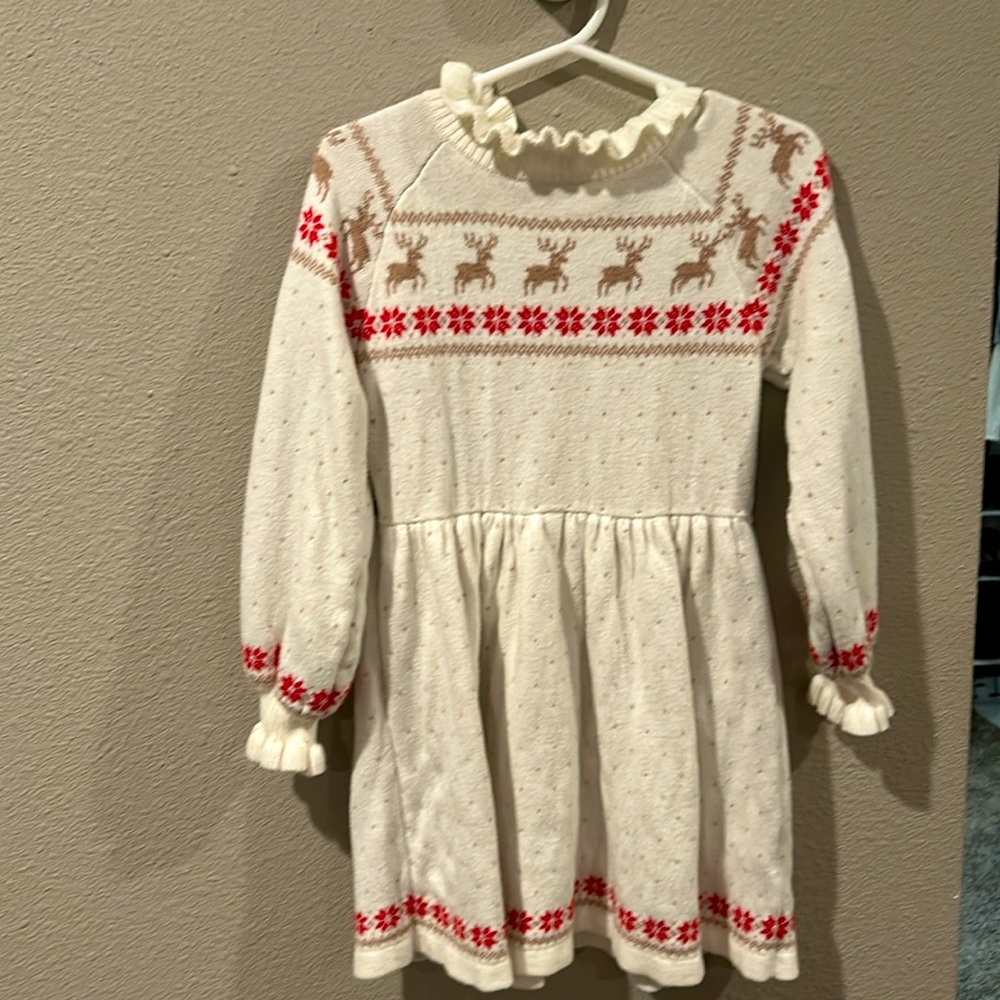 I’m great condition! Christmas long sleeve winter dress, 4t, Girls